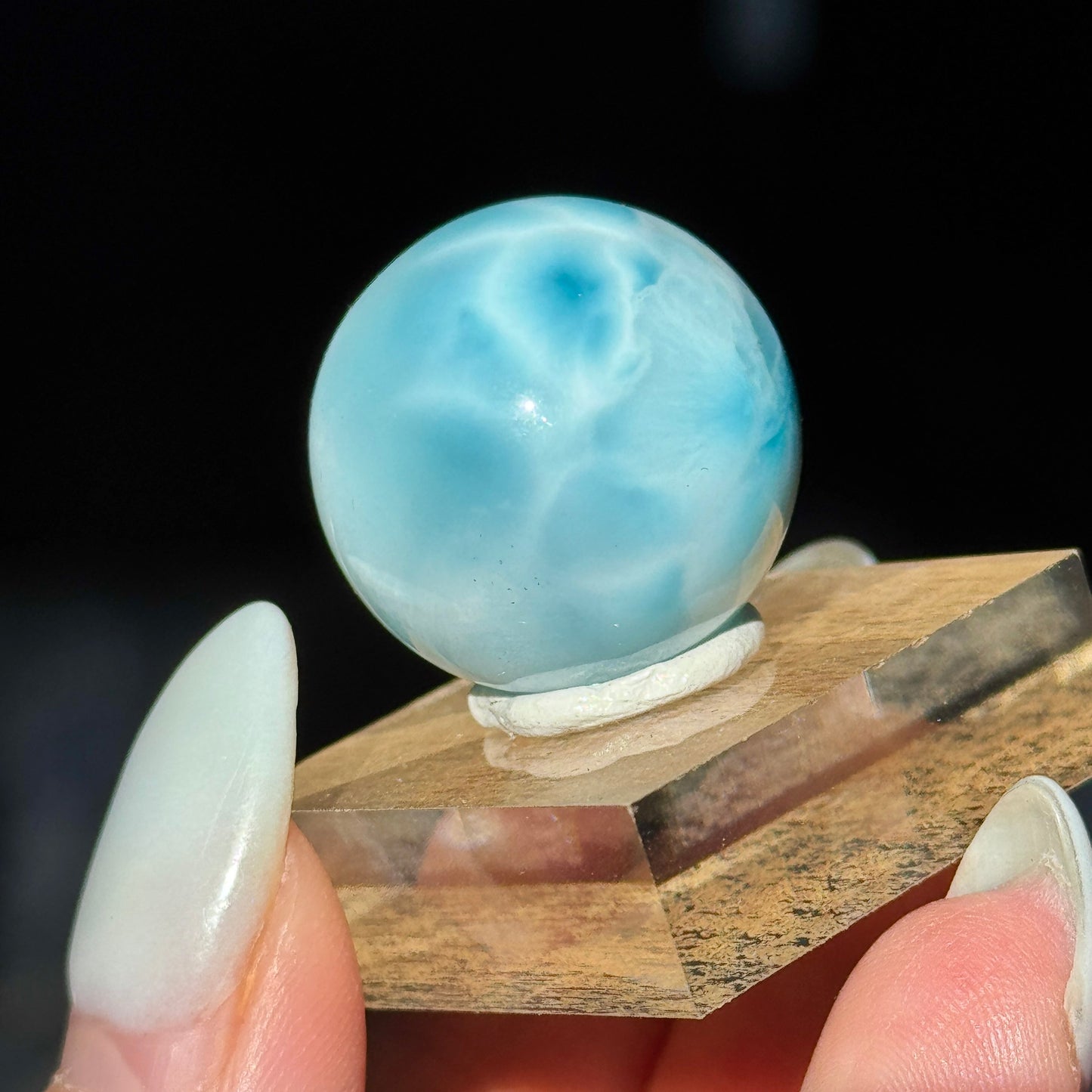 AAAA Larimar Sphere #07