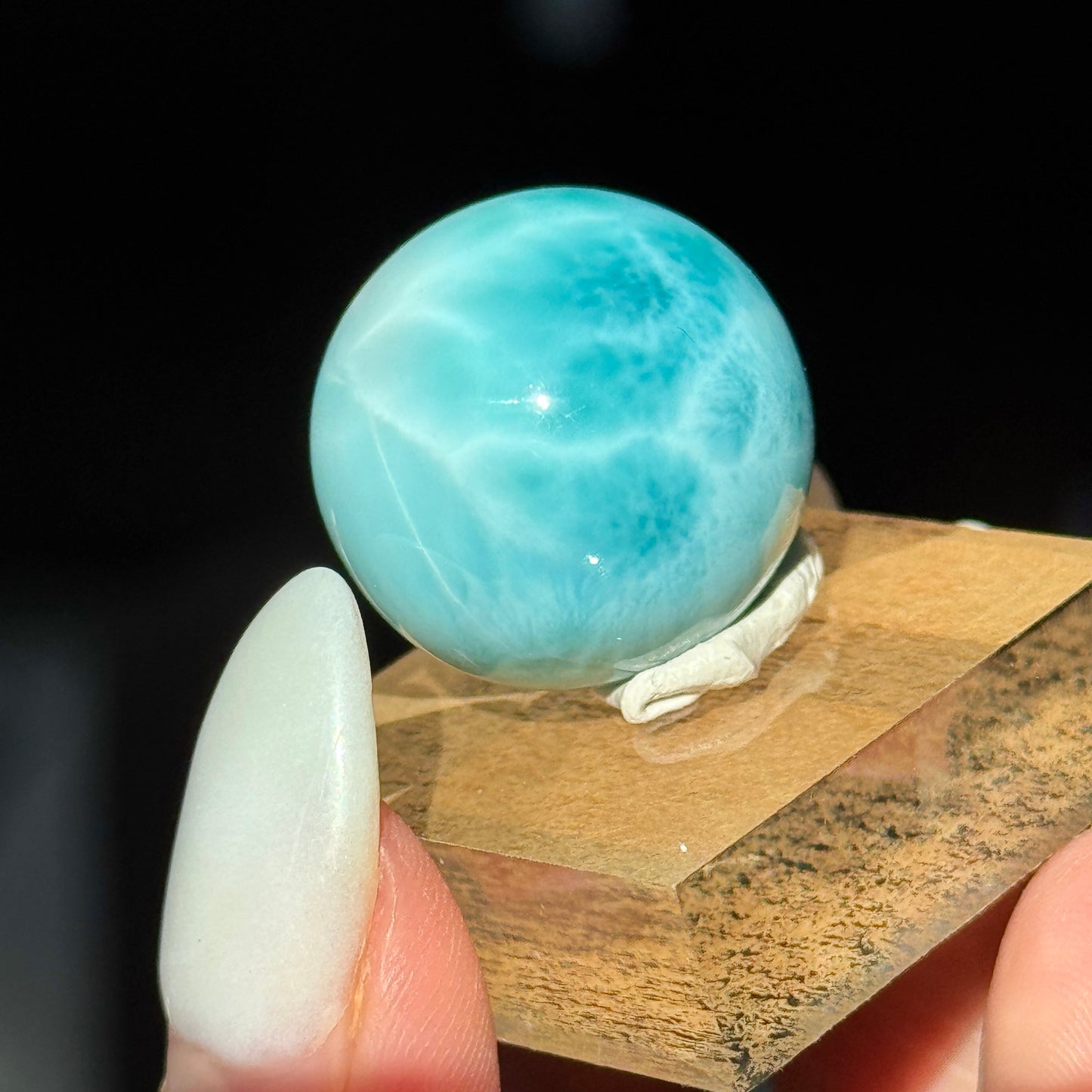 AAAA Larimar Sphere #11