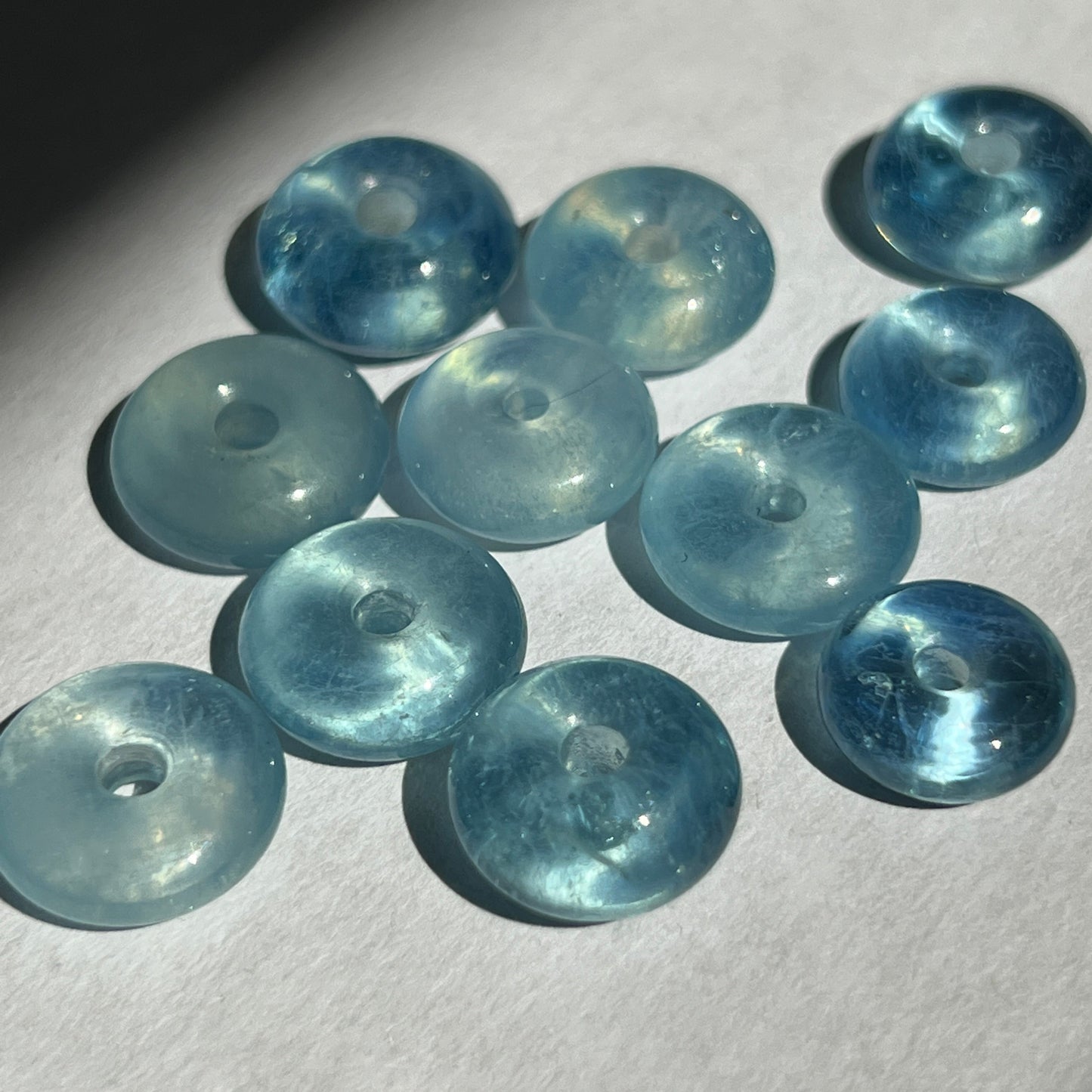 Aquamarine Mini Donuts