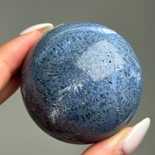 Blue Coral Sphere #2