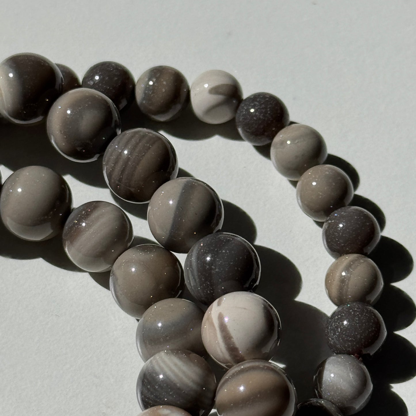 Flint Stone Bracelets (various bead sizes)