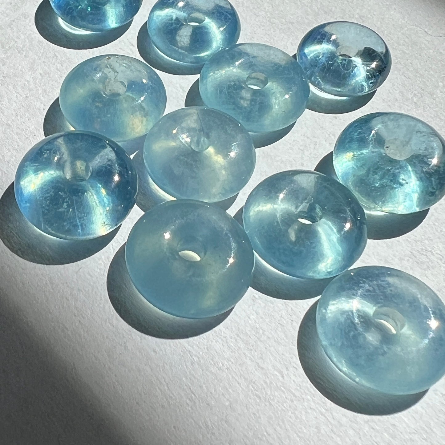 Aquamarine Mini Donuts