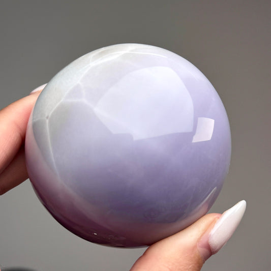 Lavender Fluorite Sphere #2