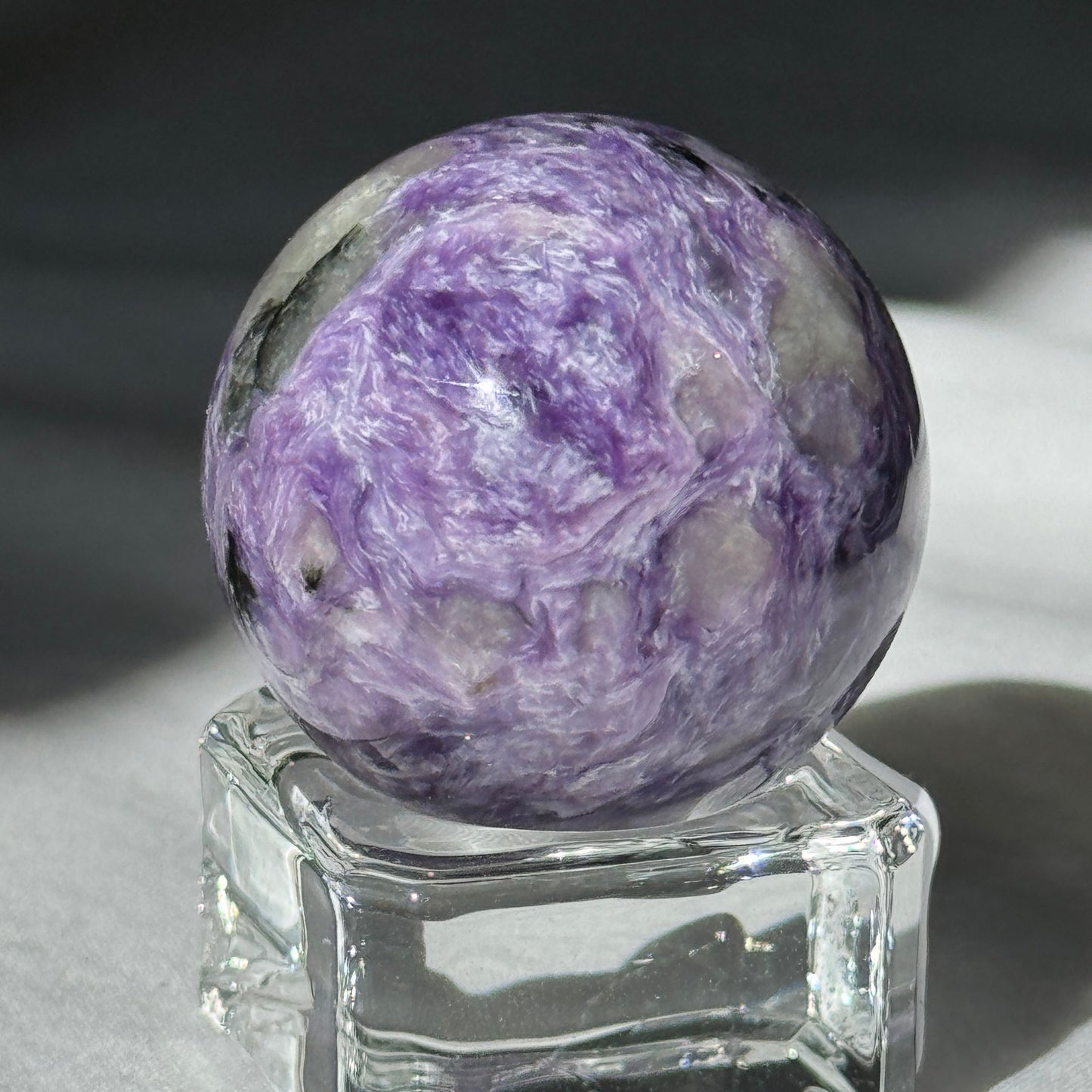 Charoite Spheres