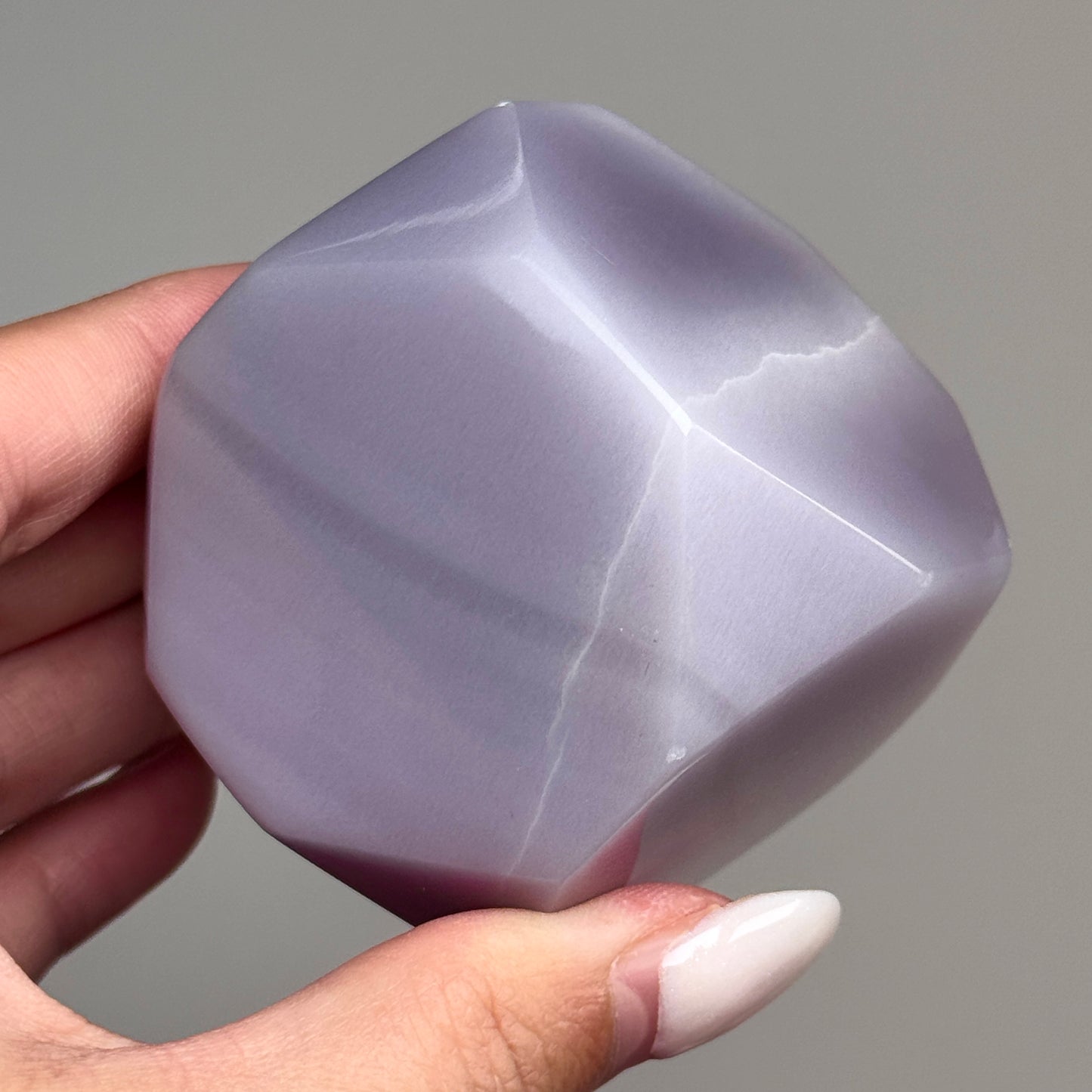 Lavender Fluorite Cube