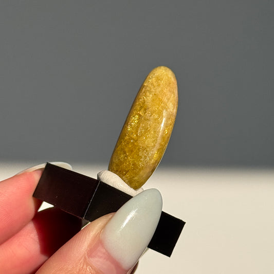 Yellow Tourmaline Sherlova Gora Russia #4