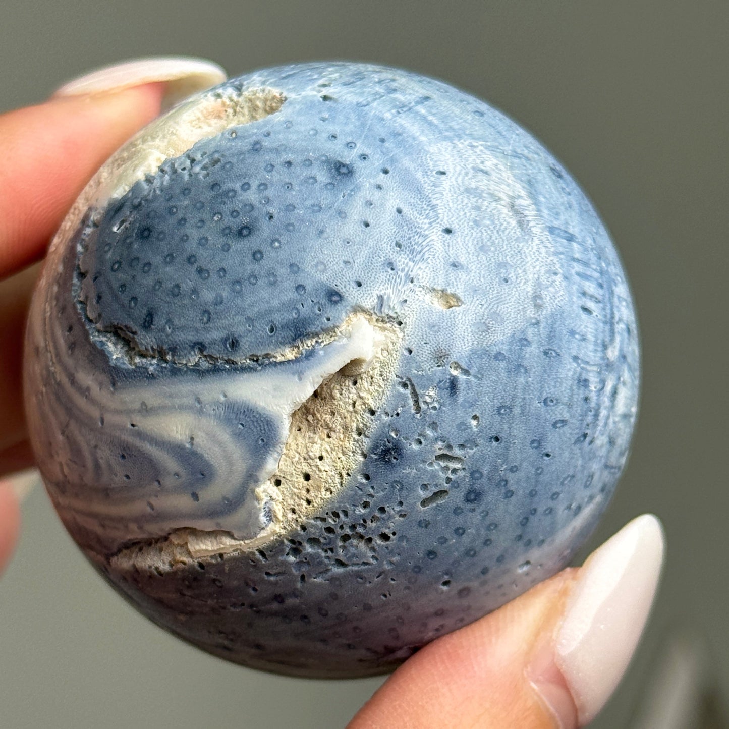 Blue Coral Sphere #4