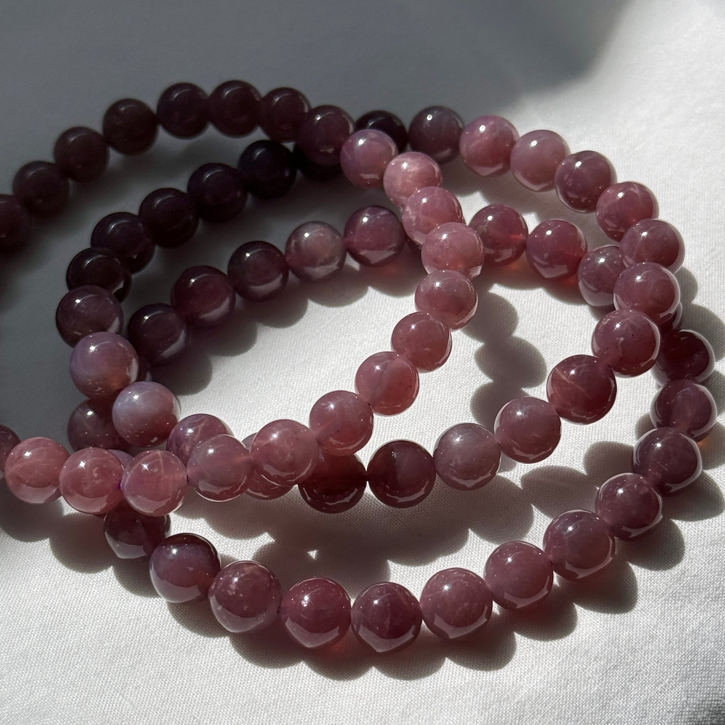 Star Lavender Rose Quartz Bracelets