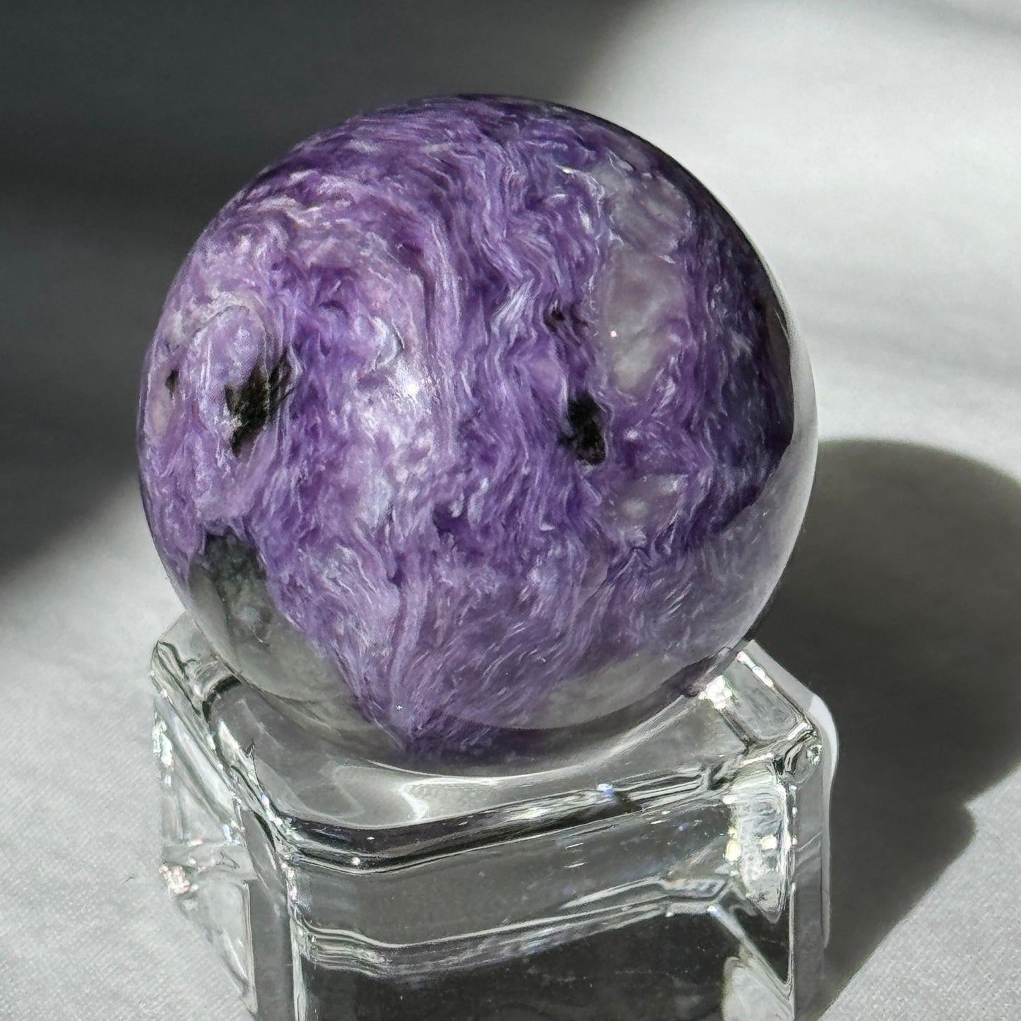 Charoite Spheres