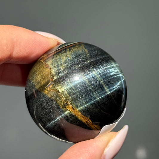 Blue Tigers Eye Sphere #14