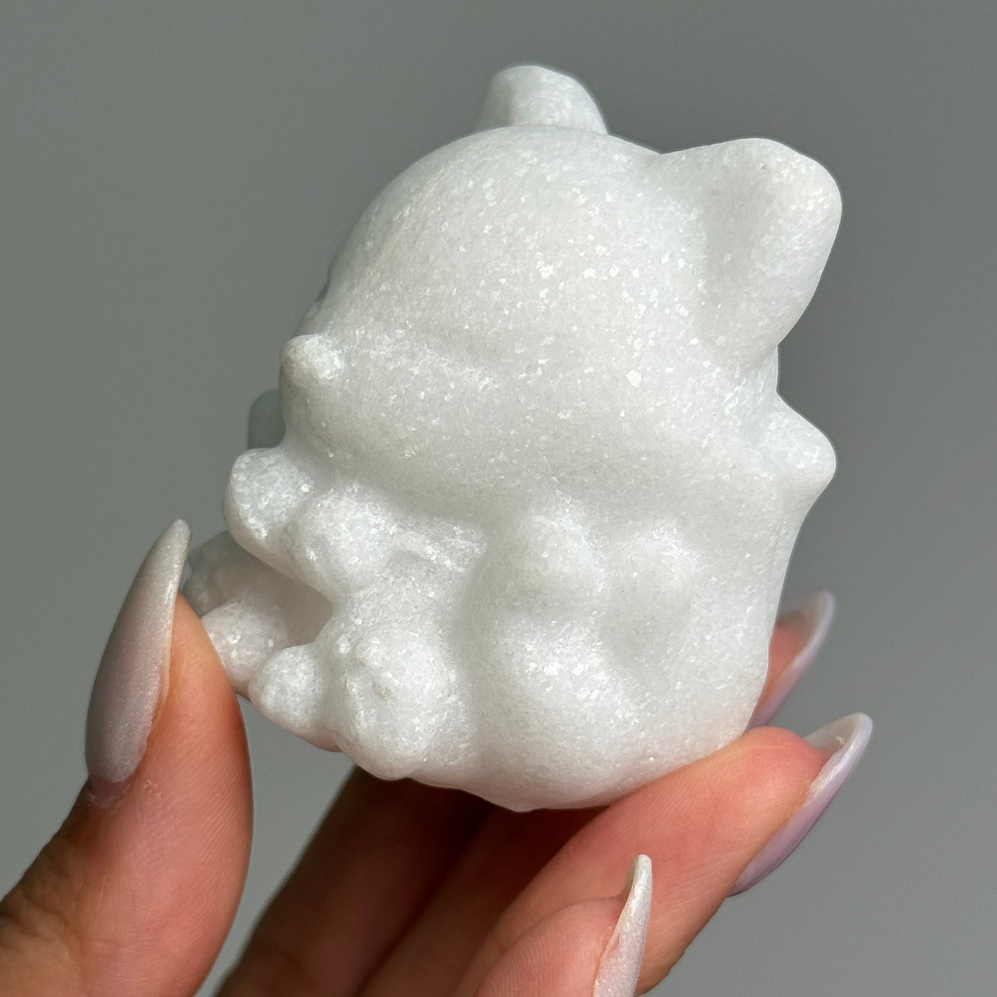White Jade Ninetails Fox (Kitsune)