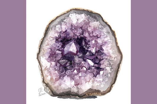 How Quartz Crystals Grow in Geodes