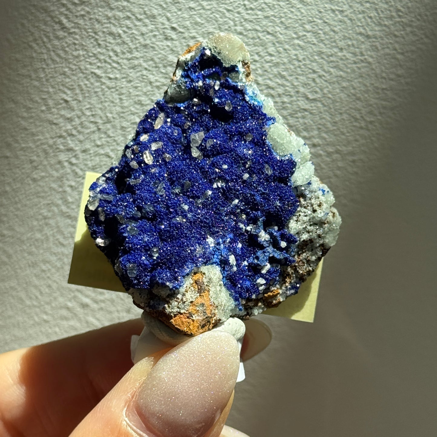 Azurite Cerussite Smithsonite Specimen [M'fouati District, Republic of Congo] #40