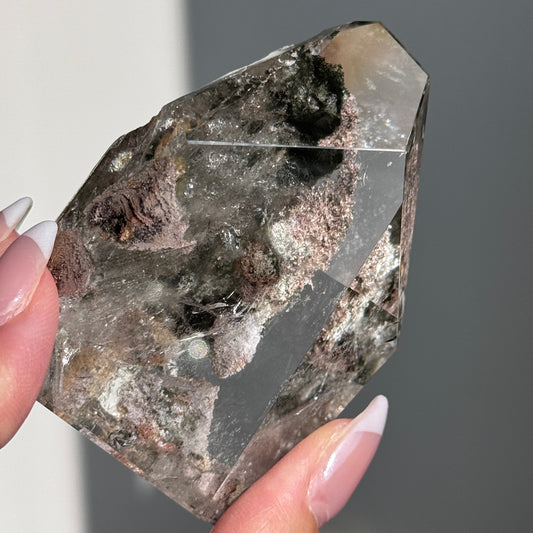 Garden Quartz (Lodolite) Tower #9