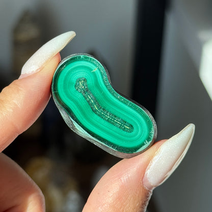 Malachite Specimen Slice #11b