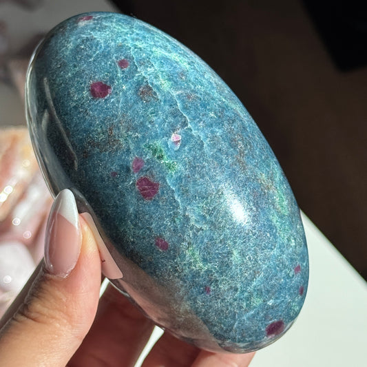 XL Statement Ruby Kyanite Fuchsite Shiva #1