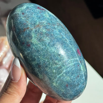 XL Statement Ruby Kyanite Fuchsite Shiva #1