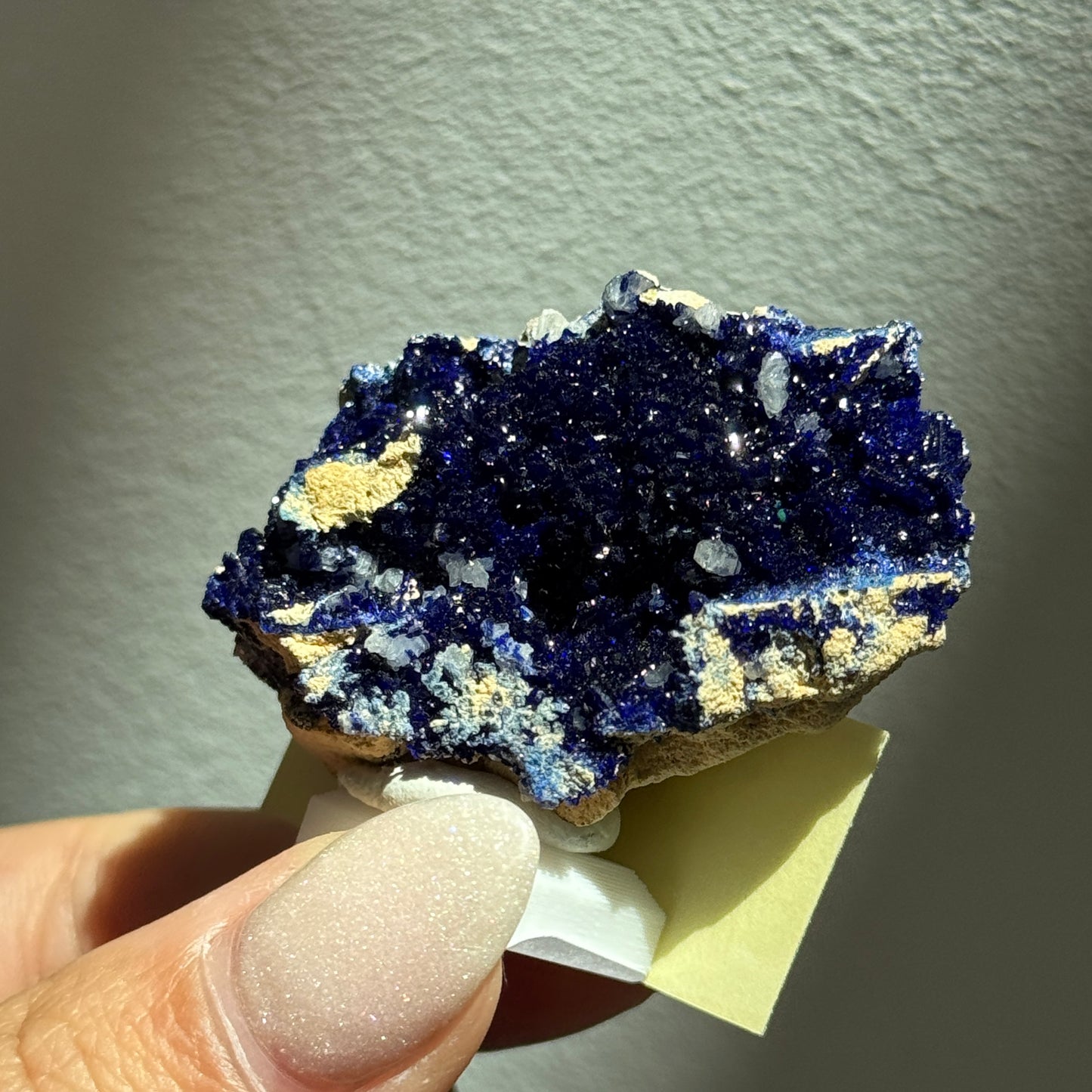 Azurite Cerussite Specimen [M'fouati District, Republic of Congo] #39