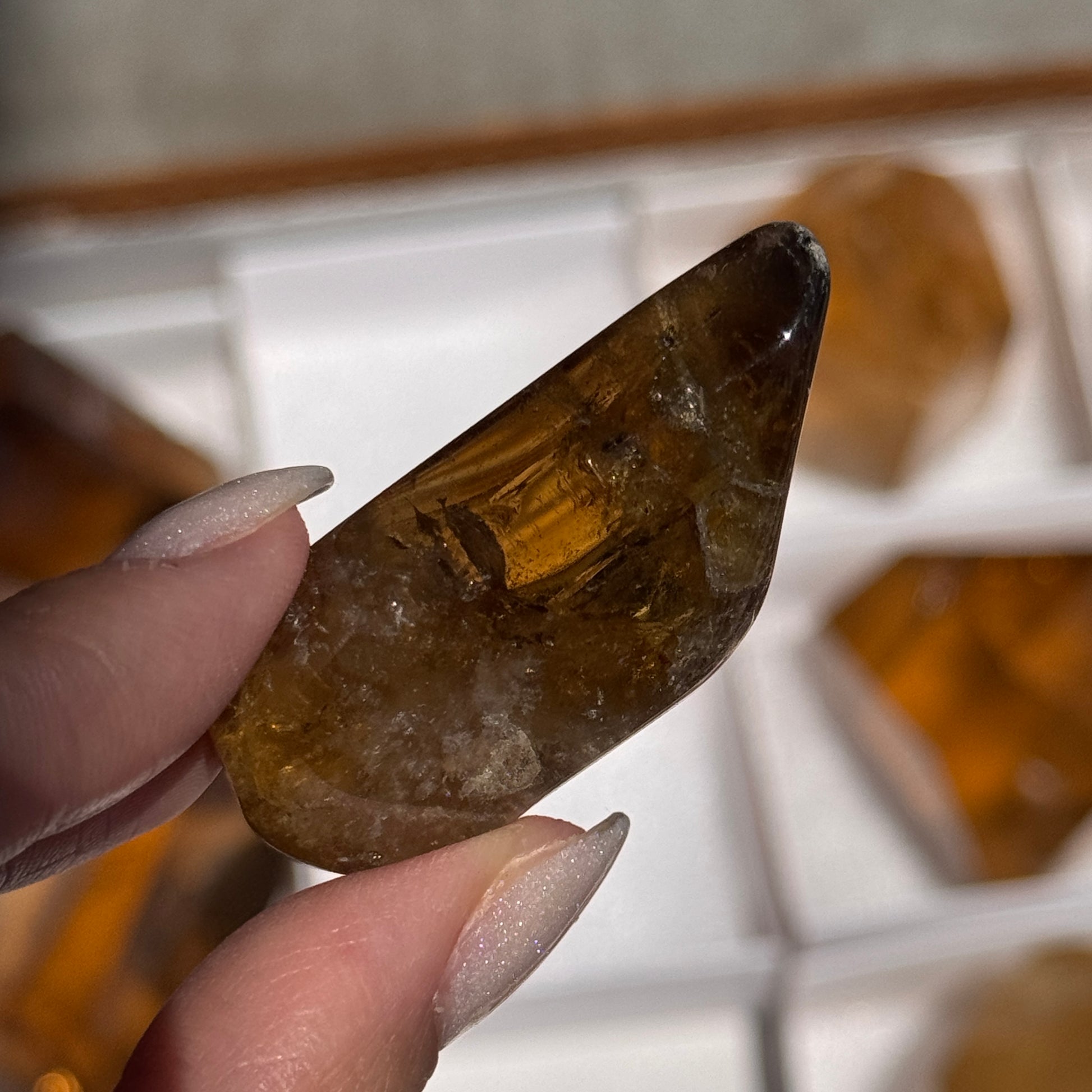 zambian citrine sphere large citrine sphere