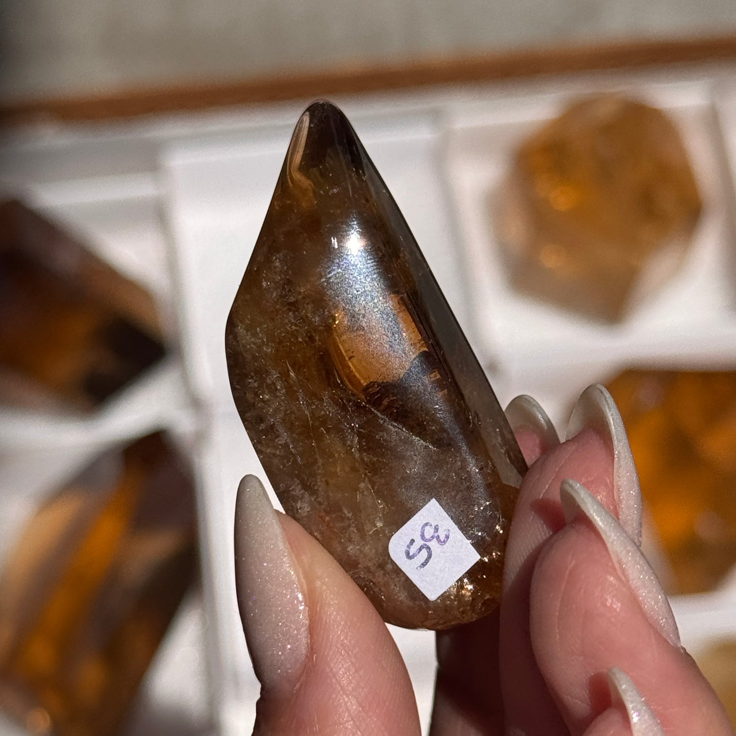zambian citrine sphere large citrine sphere