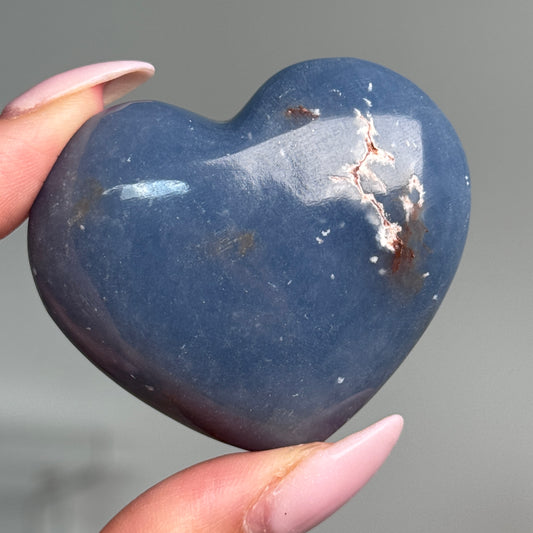 angelite heart