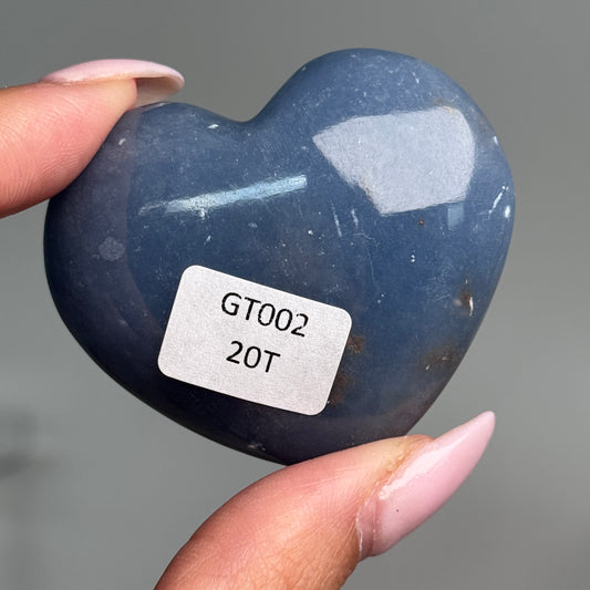 angelite heart
