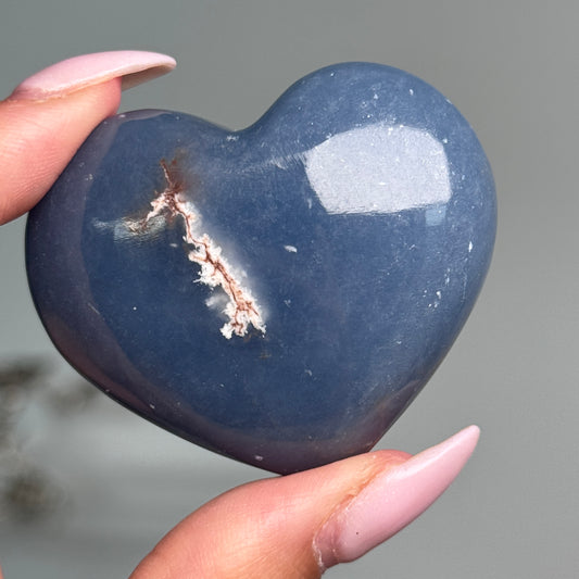 angelite heart