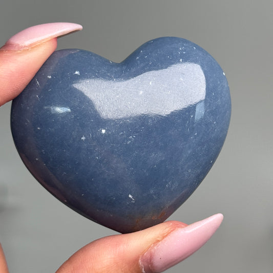 angelite heart