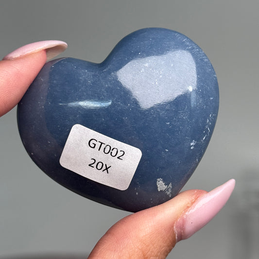 angelite heart