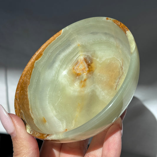 Green Onyx Bowl 4" #G