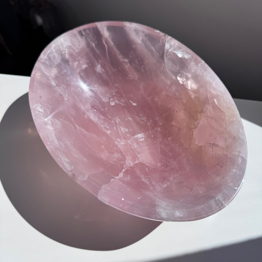 XL Rose Quartz Bowl #2