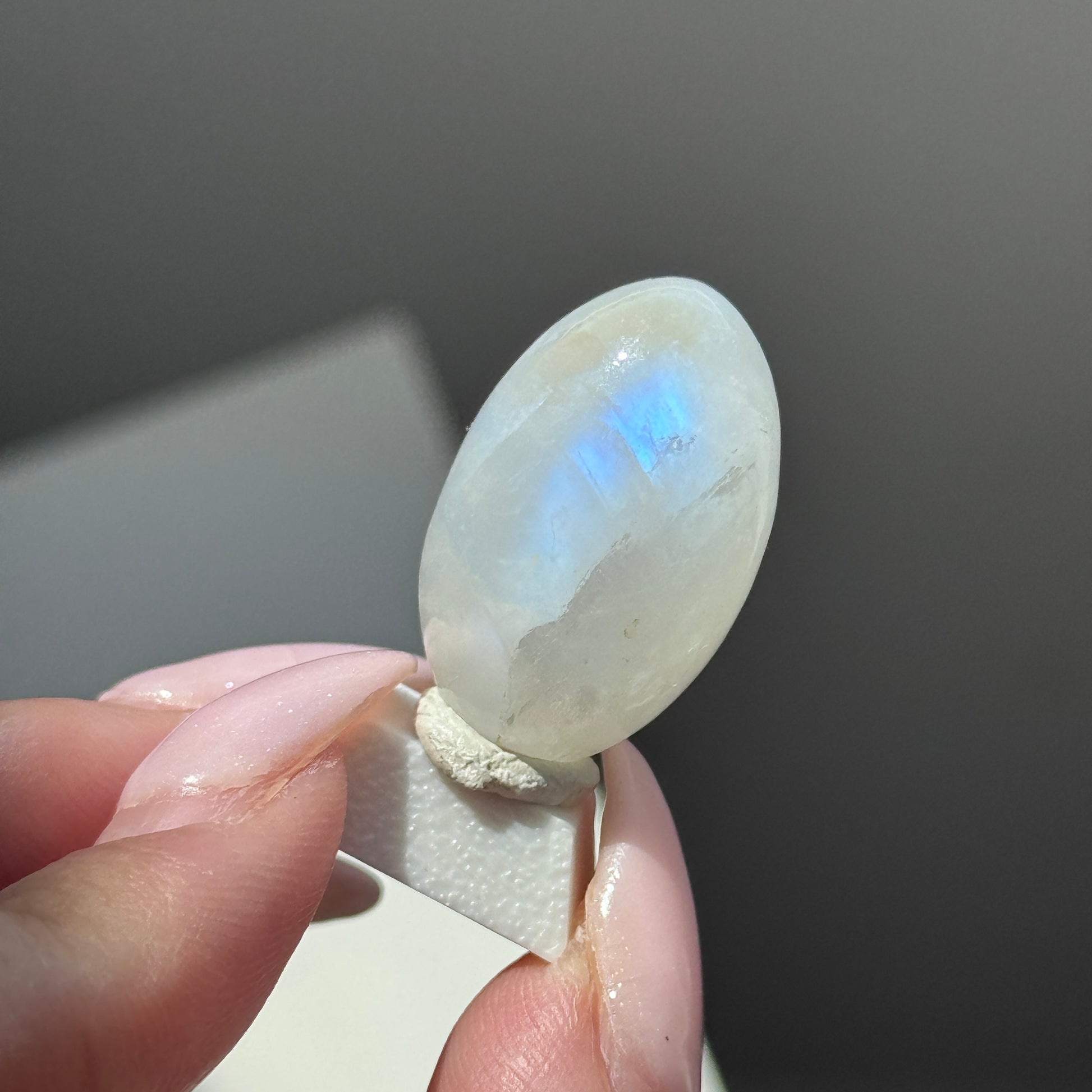 gem rainbow moonstone shiva