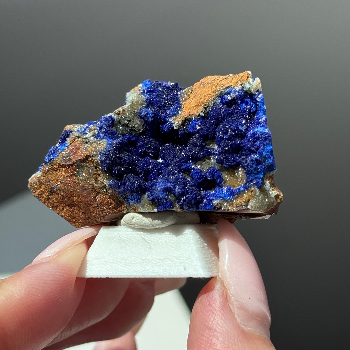 Azurite Smithsonite Specimen [Yanga Koubenza, M'foutai District, Republic of Congo] #5