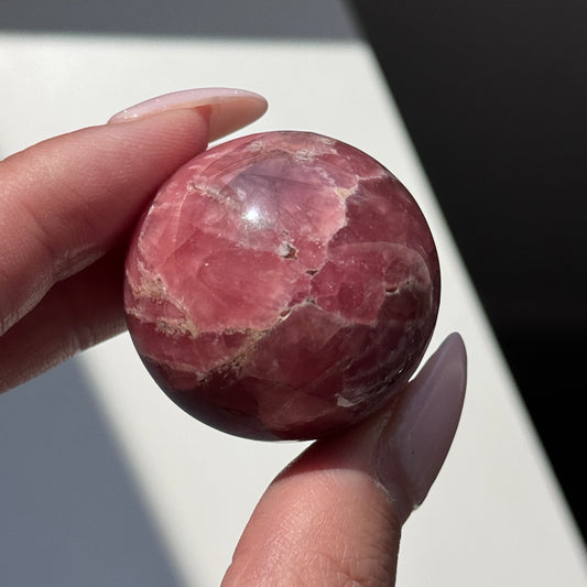 rhodochrosite sphere