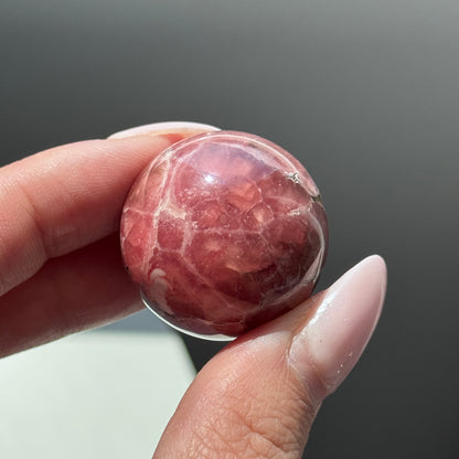 rhodochrosite sphere