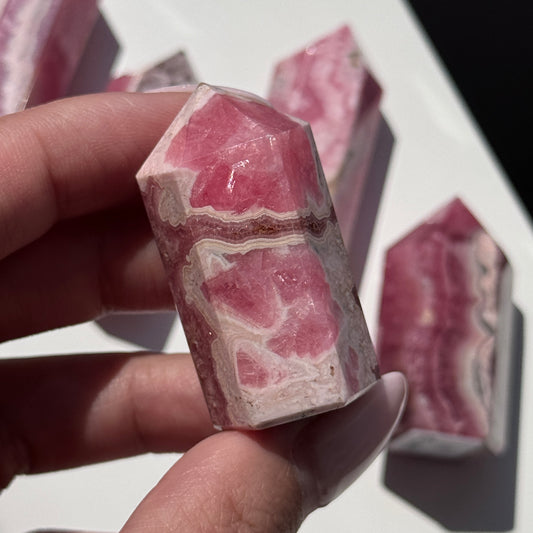 Rhodochrosite Tower #6