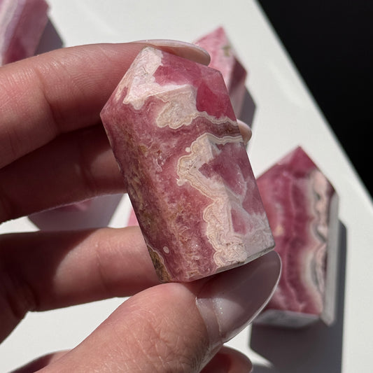 Rhodochrosite Tower #6