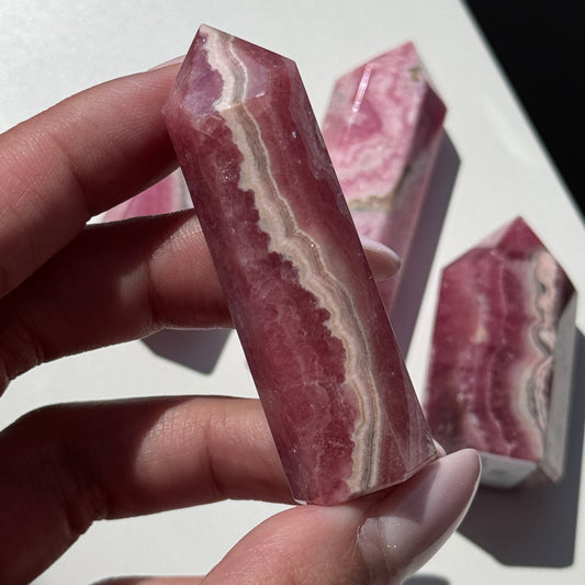 Rhodochrosite Tower #7
