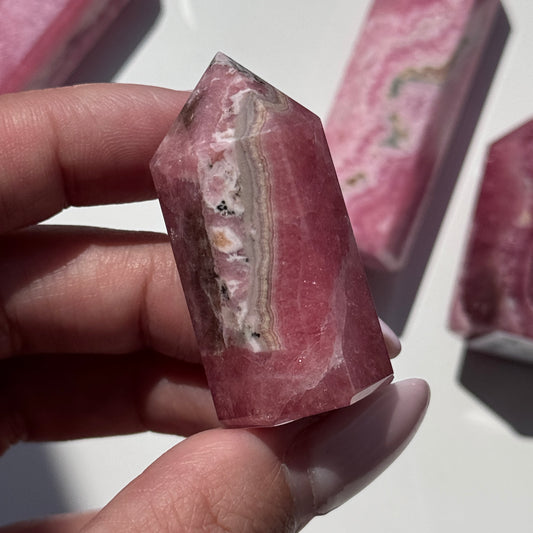 Rhodochrosite Tower #9