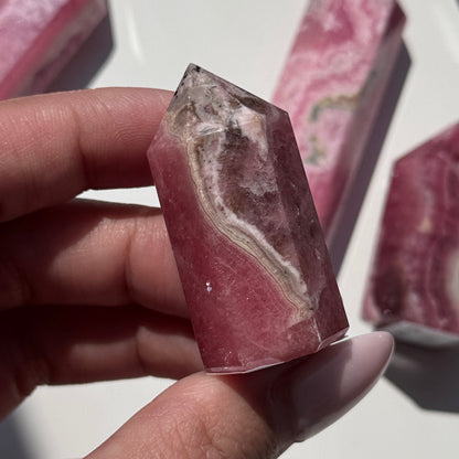 Rhodochrosite Tower #9