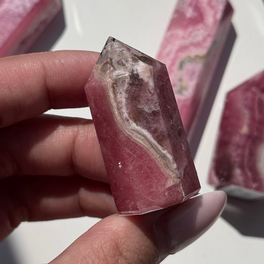 Rhodochrosite Tower #9