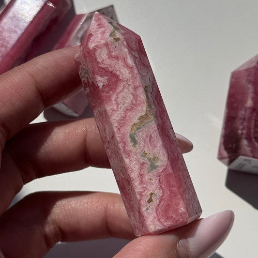 Rhodochrosite Tower #10