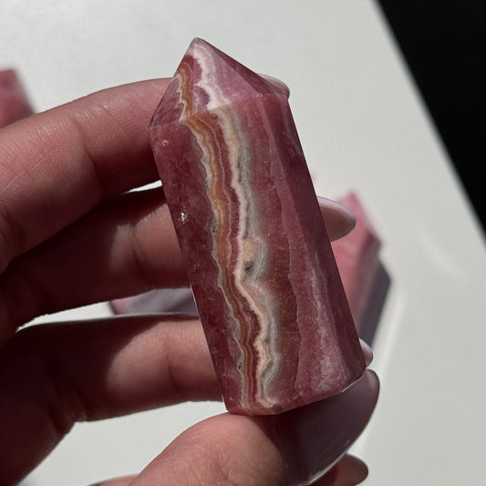 Rhodochrosite Tower #2