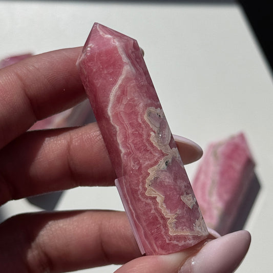 Rhodochrosite Tower #4