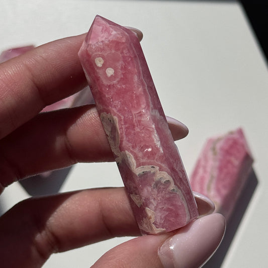 Rhodochrosite Tower #4