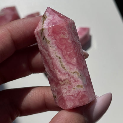 Rhodochrosite Tower #5