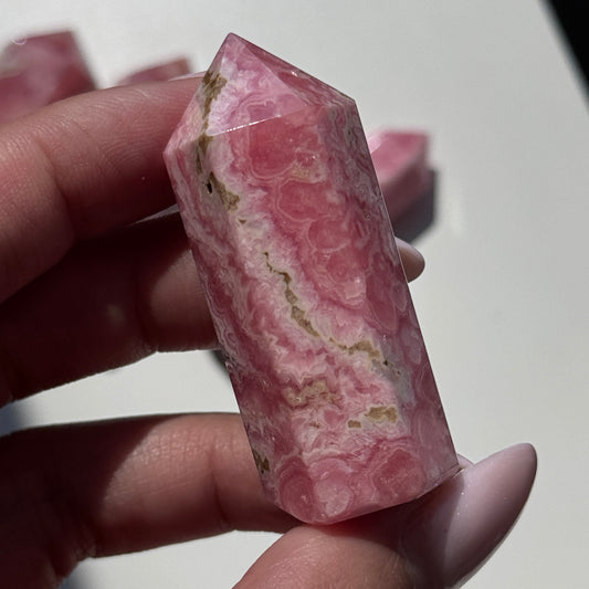 Rhodochrosite Tower #5