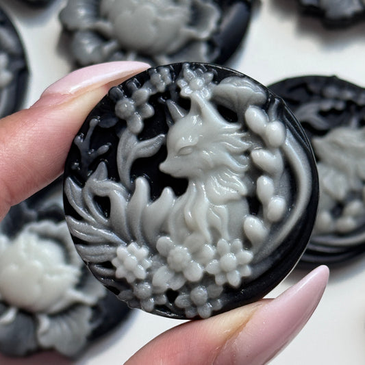 taiji stone carving crystal carving black and white