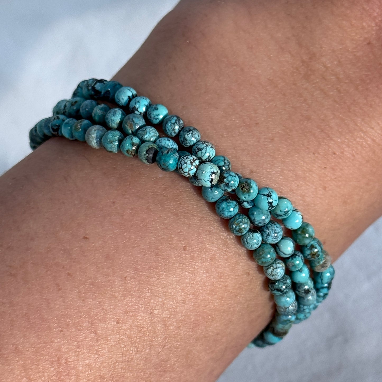 Turquoise 3 Wrap Bracelets