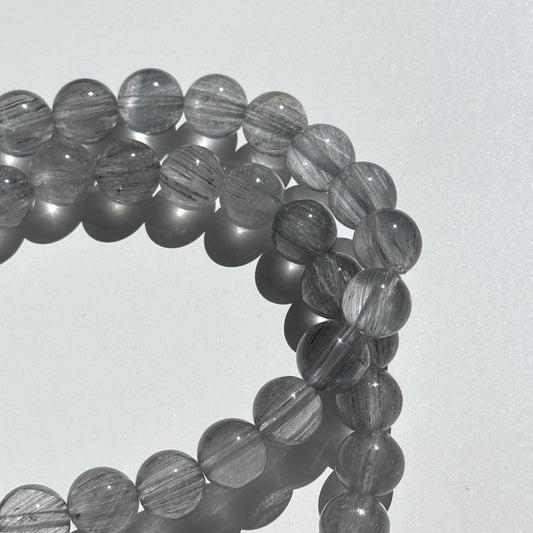 Blue Bunny Hair Rutile Bracelets